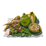塩焼き山菜の画像
