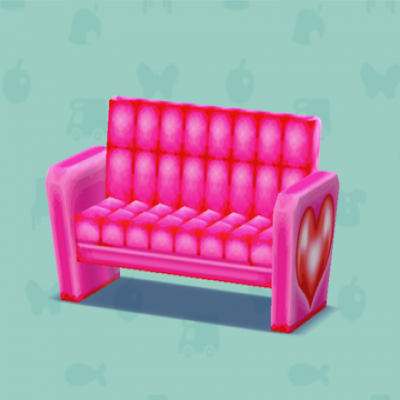 ラブリーソファ-ラブリーピンクの画像