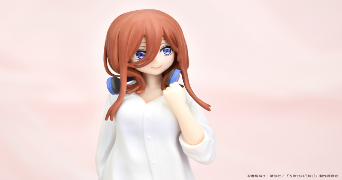五等分の花嫁 中野三玖 彼シャツver. フィギュア リペイント