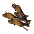 山盛串焼き魚