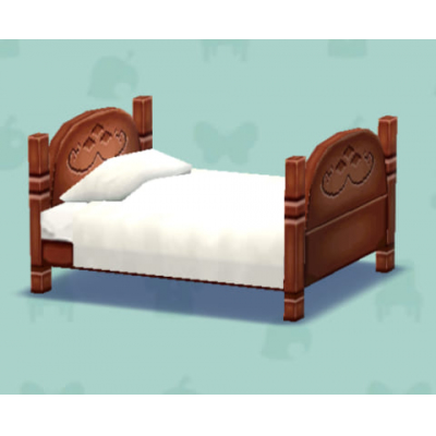 シックなベッドの画像