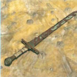 錆びた剣の画像