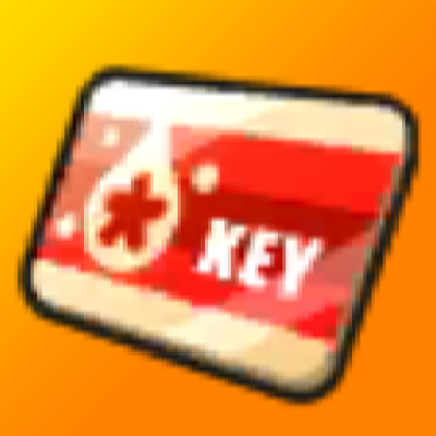 赤いカードキーの画像