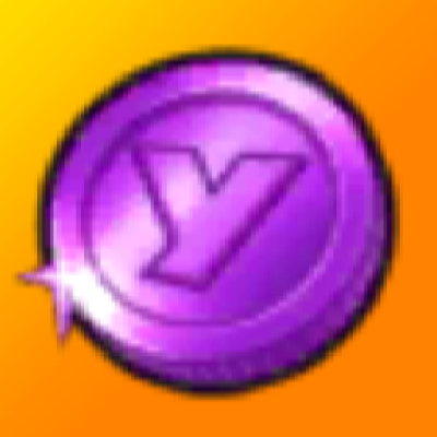紫コインの画像
